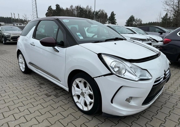 Citroen DS3 cena 14900 przebieg: 155000, rok produkcji 2011 z Ełk małe 67